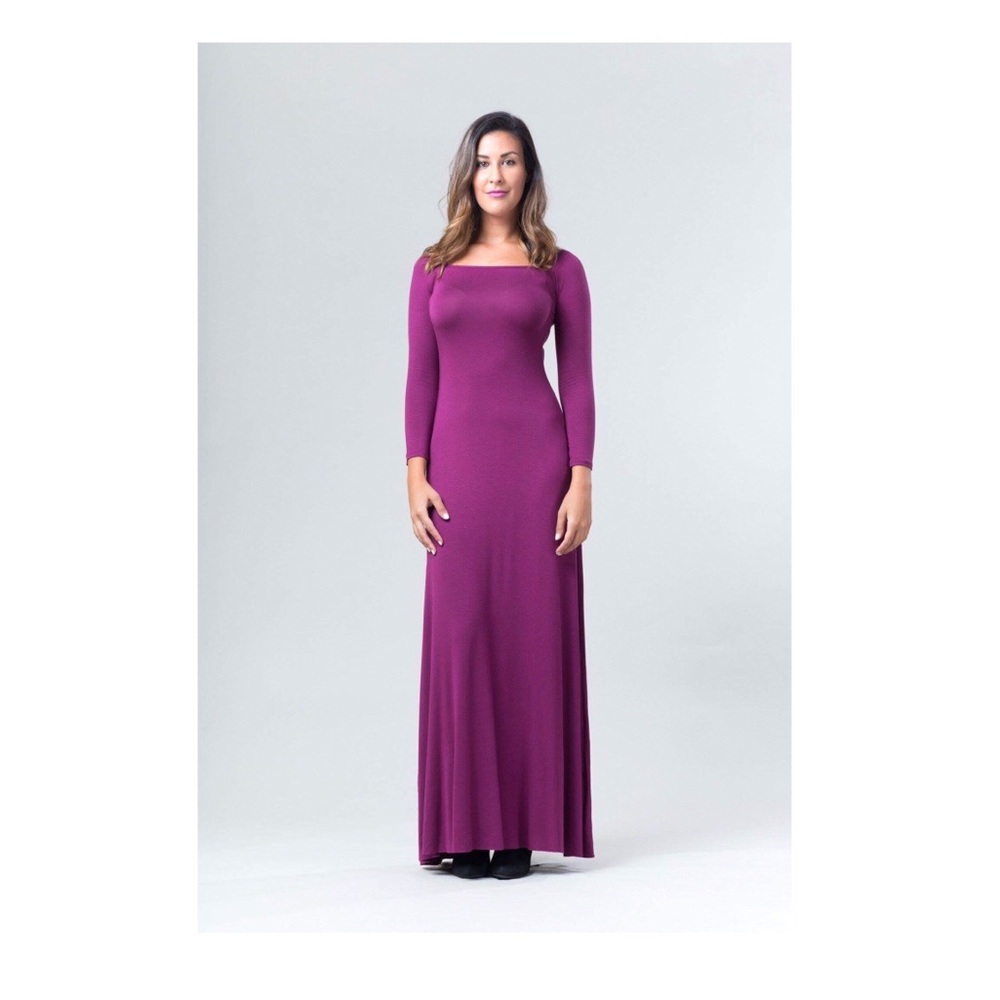 Larisa Dress - Claret